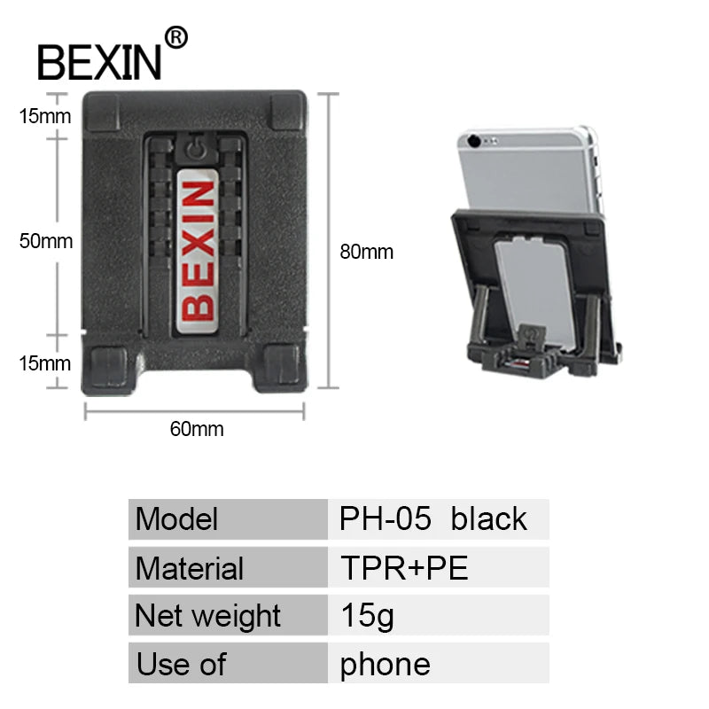 BEXIN uninversal desktop portable support foldable adjustment angle phone stand for mobile phone tablet