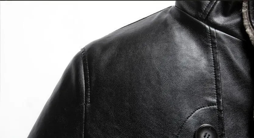 Mens Clothing Genuine Sheep Leather Coat Winter Parka Real Fur Long Plush Thick Oversize Sheepskin Jackets For Man M-5XL