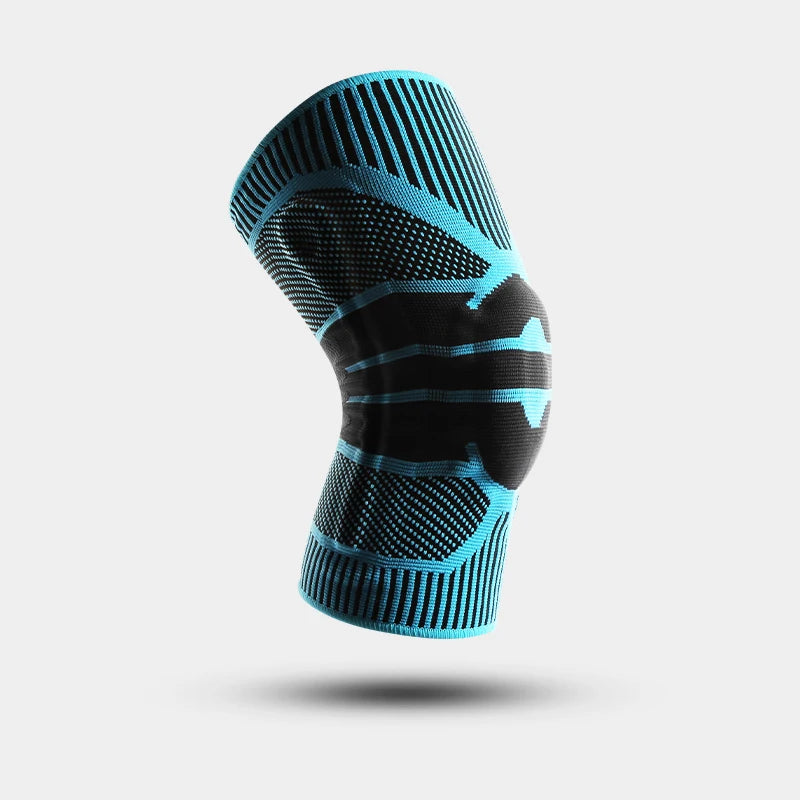 High Elastic Knee Support Brace Kneepads Adjustable Patella Basketball Volleyball Safety Guard Strap Protector Knee Pads