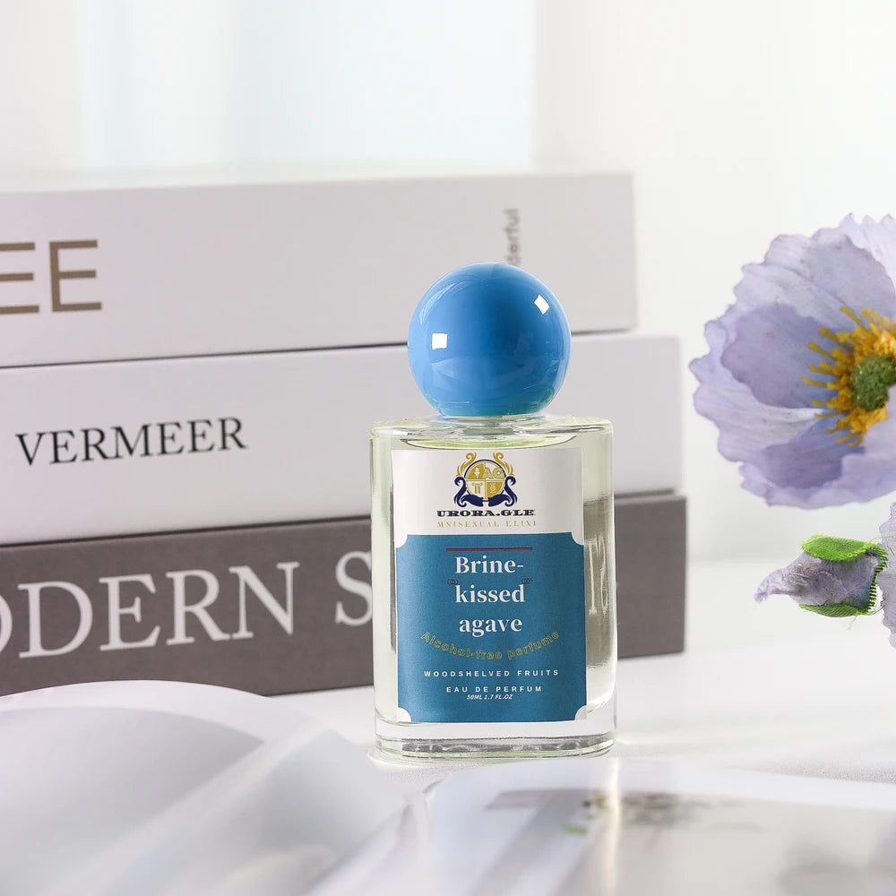 Perfume Coastal Tequila Eau de Parfum Oceanic Unisex Fragrance with Sea Salt Grapefruit 50ML Alcohol-Free Perfume Sage Seaweed