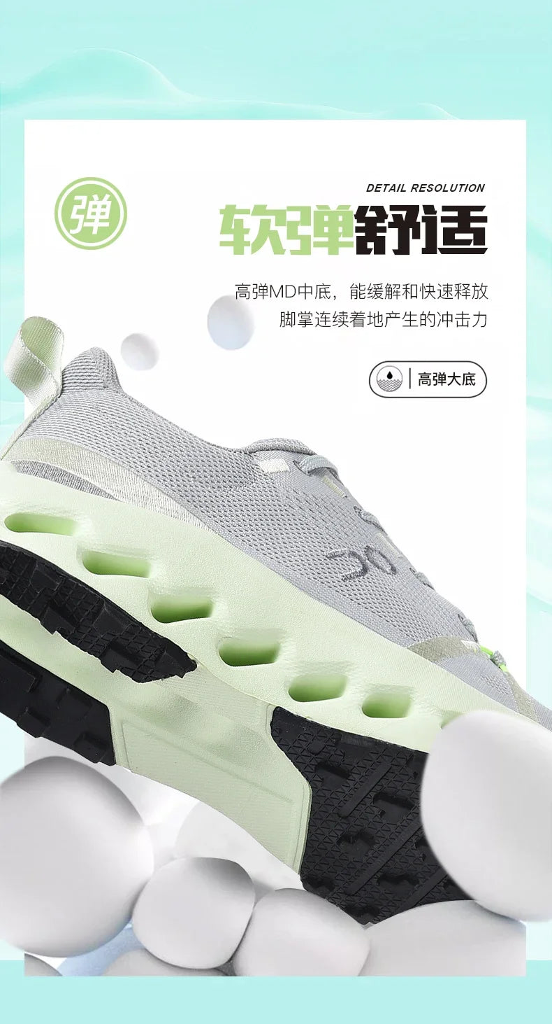 Trainers Tennis Sneakers Sneakersy Gym Athletic on Trend Casual Sport Cloud Marathon Jogging Comfortabl White Running Shoes Men