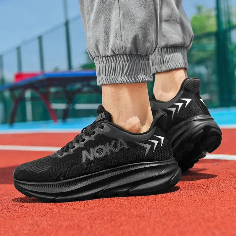 Marathon Sports Running Shoes Men Breathable Lightweight Sneakers Comfortable Athletic Nonskid Leisure Outdoor Sneakers for Men