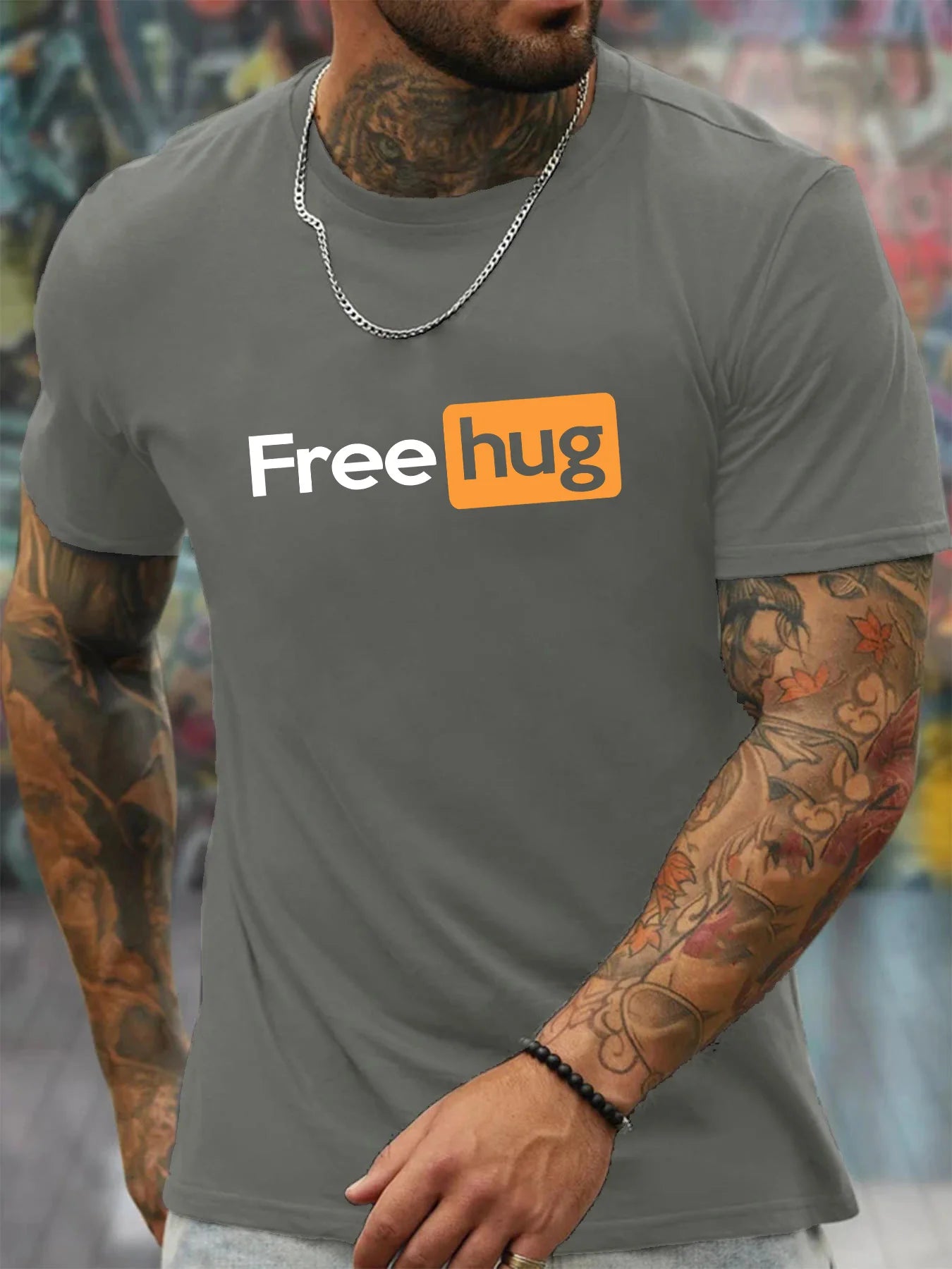 Men’s Summer 100% Cotton Loose Casual T-Shirt