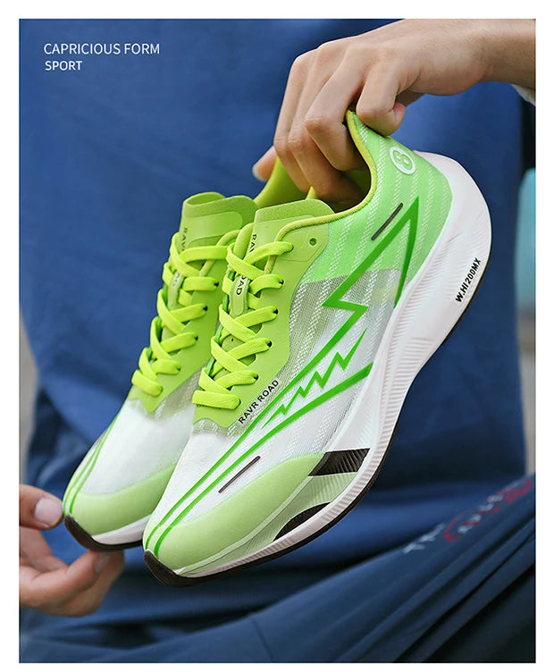 2023 New Full Palm Carbon Plate Running Shoes for Men and Women's Marathon Racing Shock Absorbing Sports Shoes Training Shoes