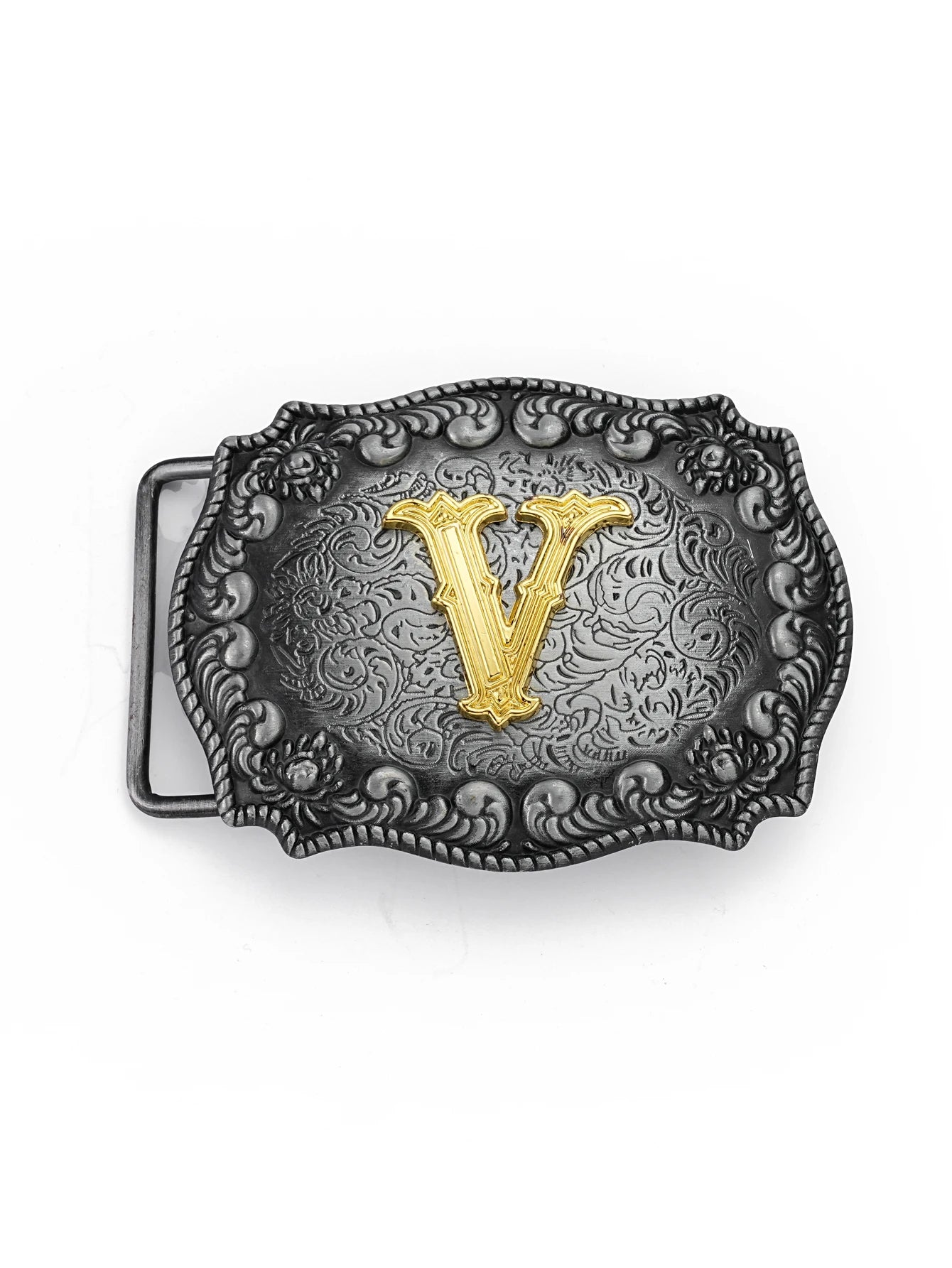 Western Cowboy letter belt buckle - stylish and unique stylish waist accessory