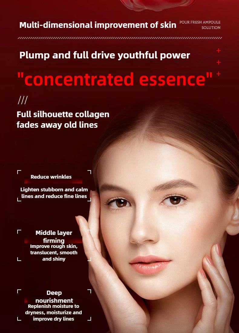 High end anti wrinkle essence, fast absorption, youth moisturizing anti wrinkle liquid Korean cosmetics