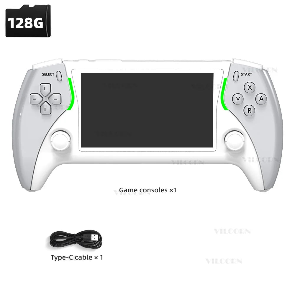 VILCORN Project X Pro Handheld Game Console for PSP PS1 SNES Emulators Portable Consoles Retro Drive Pocket Video Games for Boy