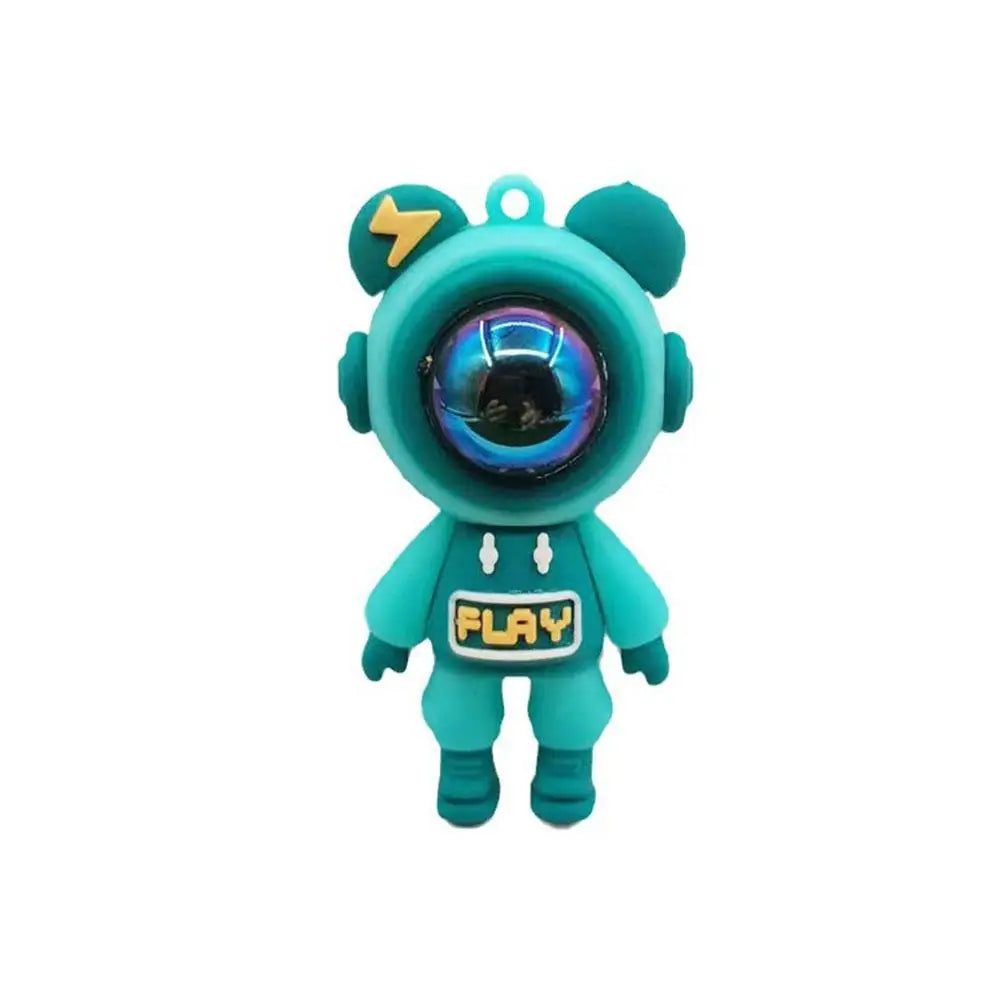 Car Air Outlet Perfume Tablets 3D Lightning Bear Air Conditioner Mouth Interior Decoration Products Car Deodorization Spaceman