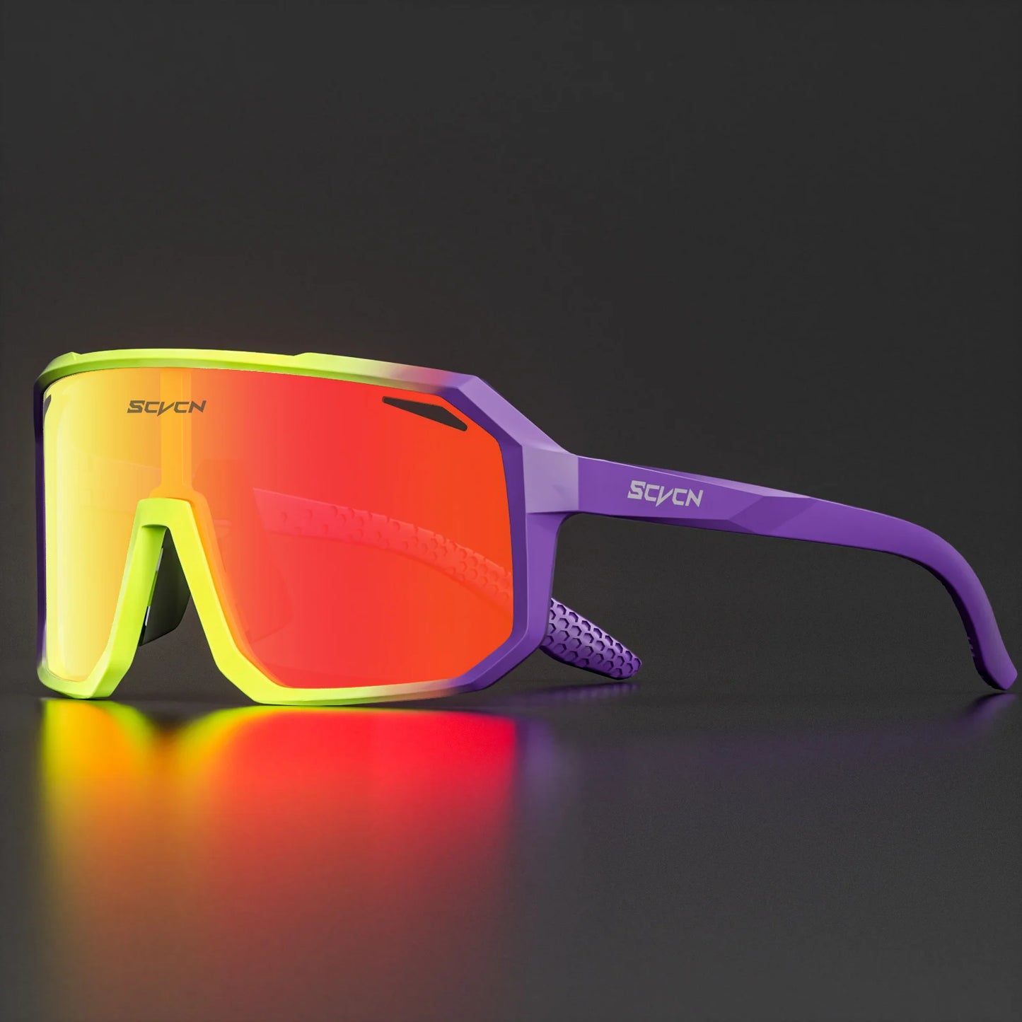 SCVCN Outdoor MTB Driving Glasses Cycling Sunglasses UV400 Women Sports Running Eyewear Men Road Bicycle Glasses Bike Goggles