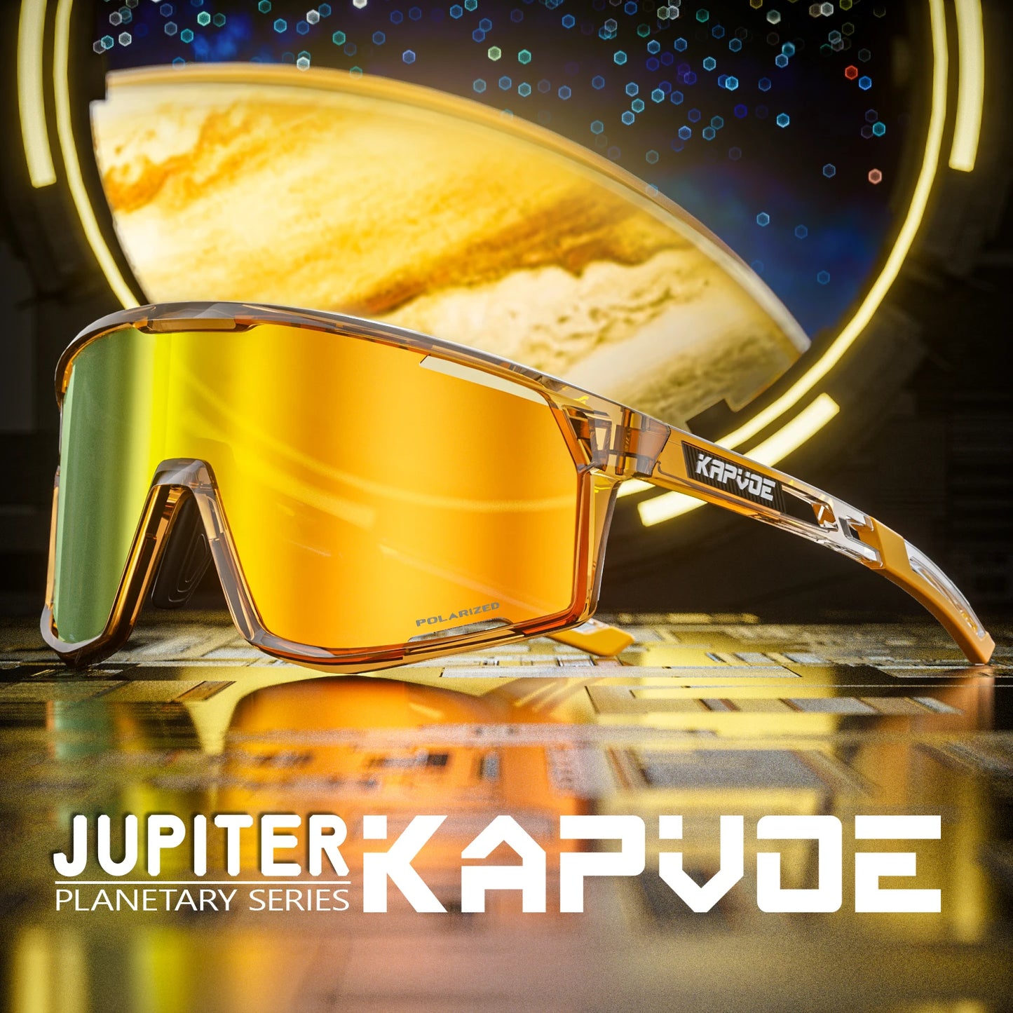 KAPVOE Outdoor Polarized Sunglasses Sports Bike Cycling Glasses Man MTB Hiking Glasses Women Driving Bicycle UV400 Goggles New