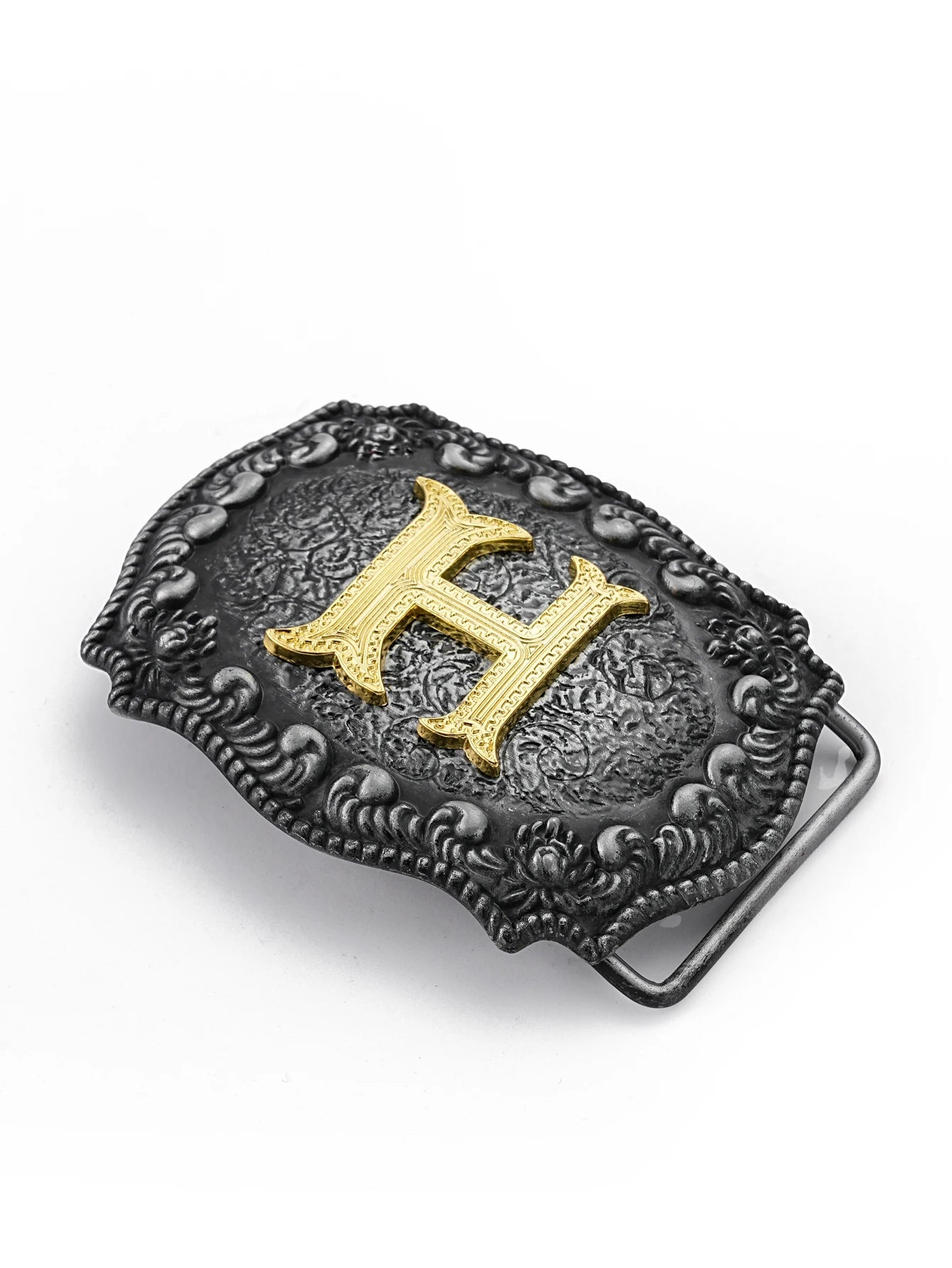 Western Cowboy letter belt buckle - stylish and unique stylish waist accessory