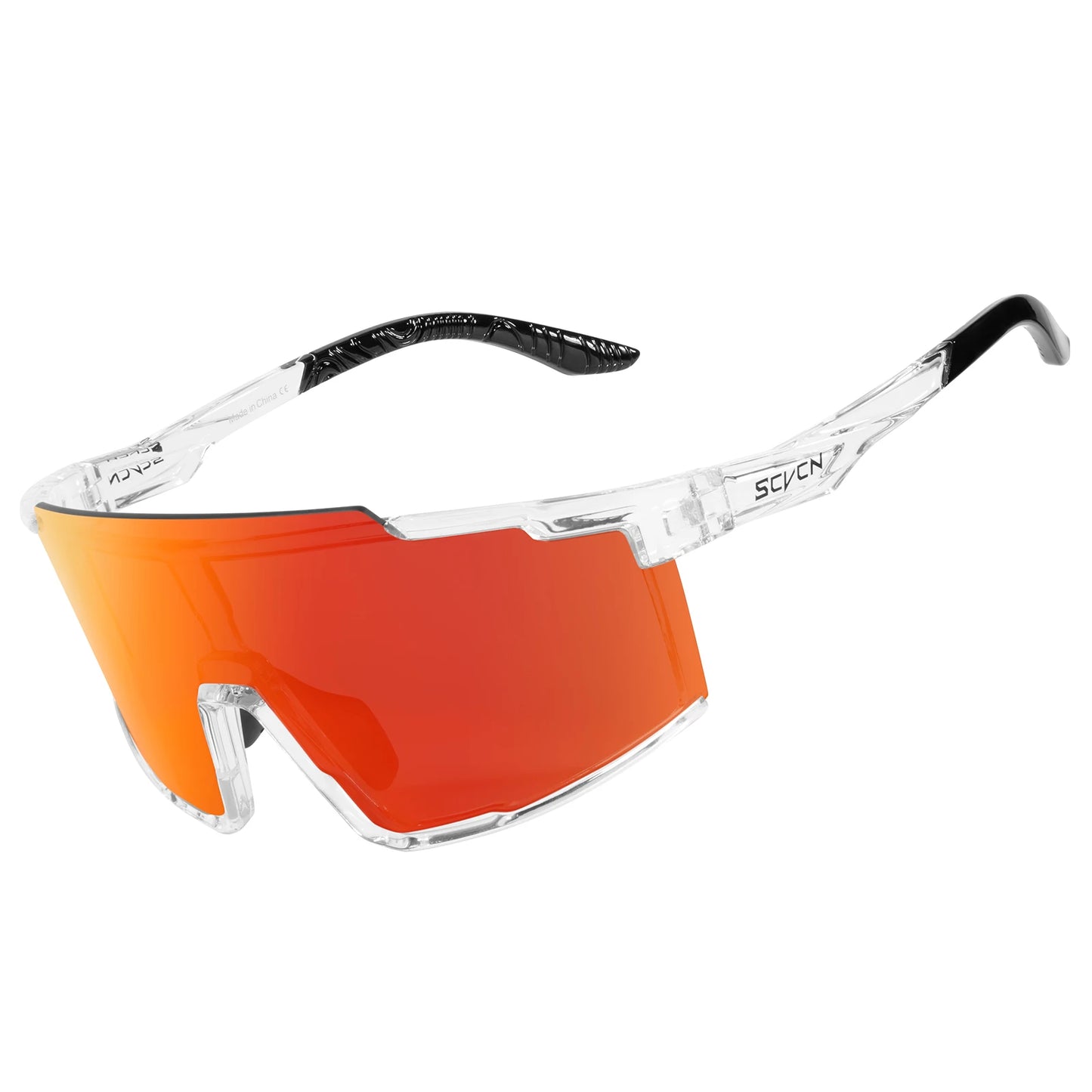 SCVCN-Fashion Sunglasses Cycling Glasses Sports for Men Driving Sun Mountain Bike Road Bicycle Eyewear Goggles MTB UV400