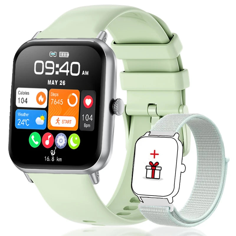 LIGE Fashion 1.83”HD Women Smart Watch Sports Fitness Watch Health Monitoring Digital Men Waterproof Smartwatch Ladies Bracelet