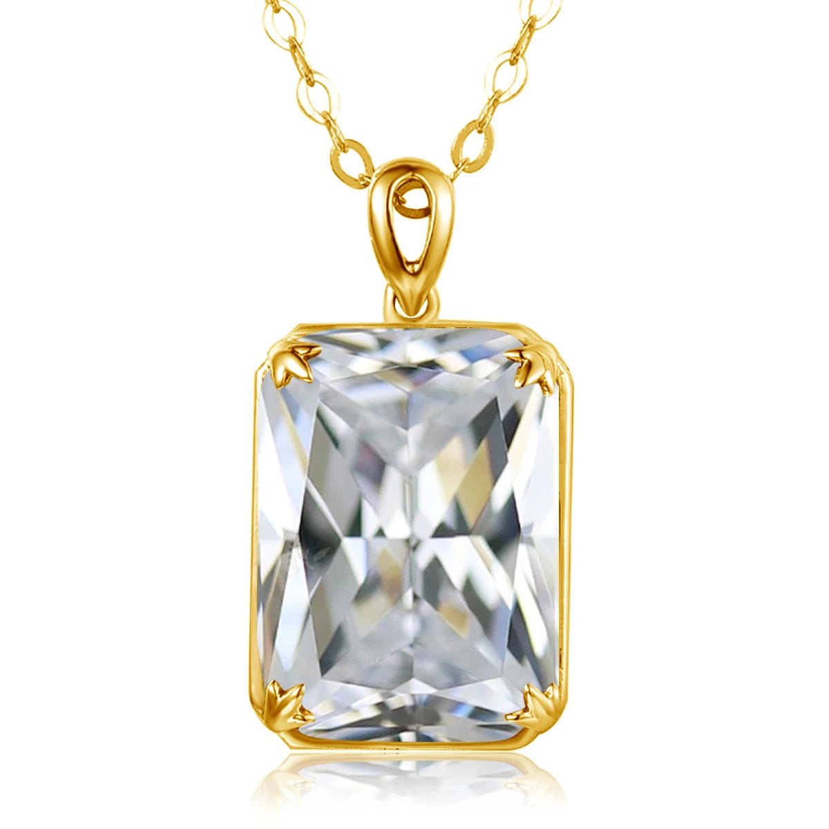 100% Real Silver 925 Necklace Pendant Aquamarine Women Jewelry Birthday Party Banquet Girl Accessories 2022 New Trendy