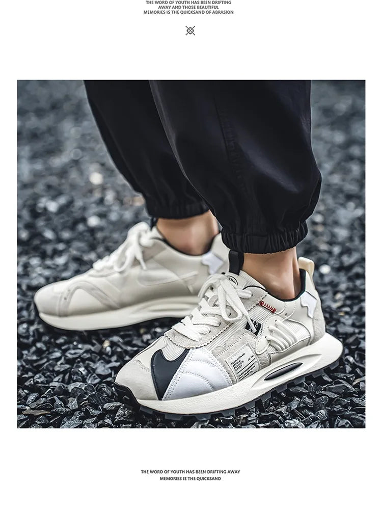 Trendy Men's Casual Running Shoes 2025 New Quality Fashion Sneakers for Mens Mesh Outdoor Tennis Training Shoes Tenis Masculino