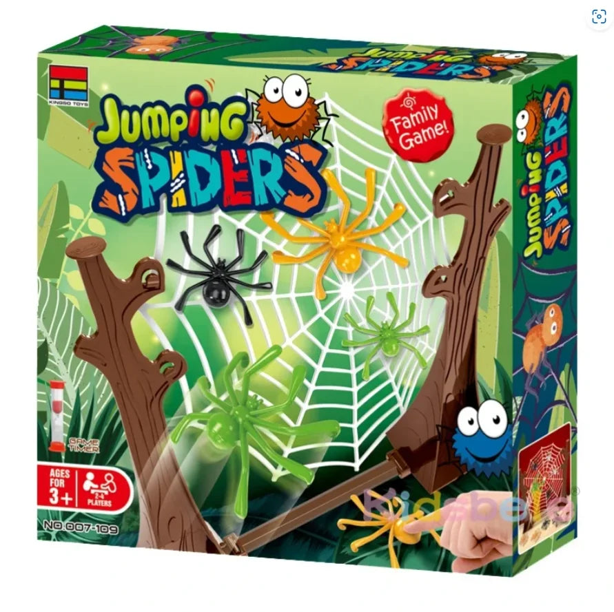 Bouncing Spider Desktop Board Games Kids Adult Family Party Entertainment Game Children's Table Spider Web Birthday Gifts Toy