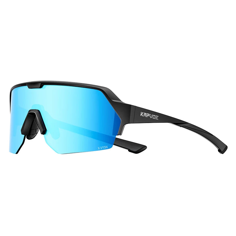 KAPVOE Outdoor Cycling Sunglasses Men MTB Glasses Bike Cycling UV400 Eyewear Women Bicycle New Mountain Sports Hiking Eyewear
