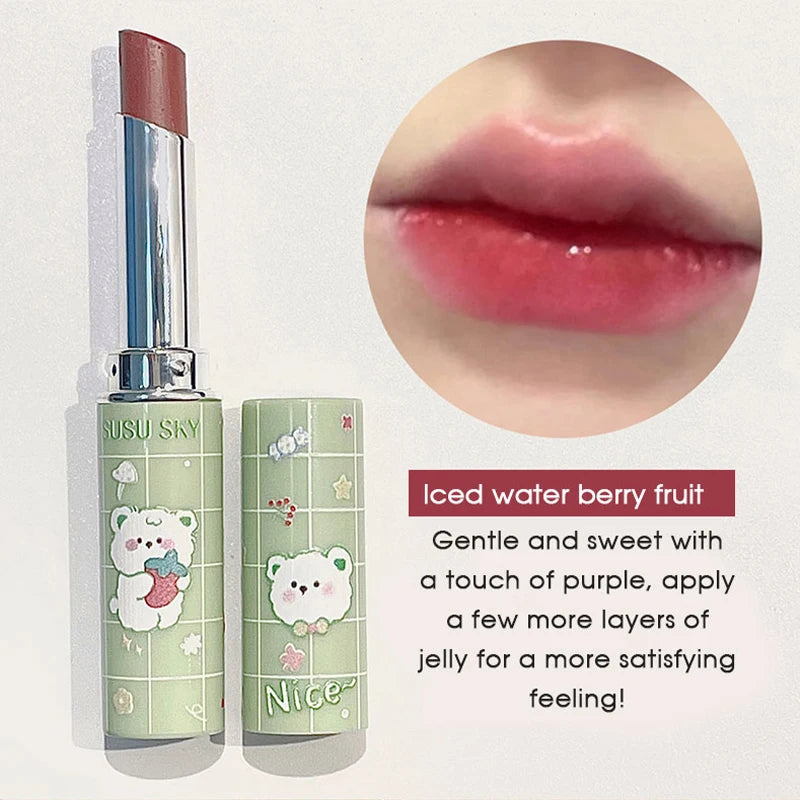 Cute Paradise lipstick Moisturizing&Moisturizing Lip Care Color Stain Free Lipstick Colored lipstick