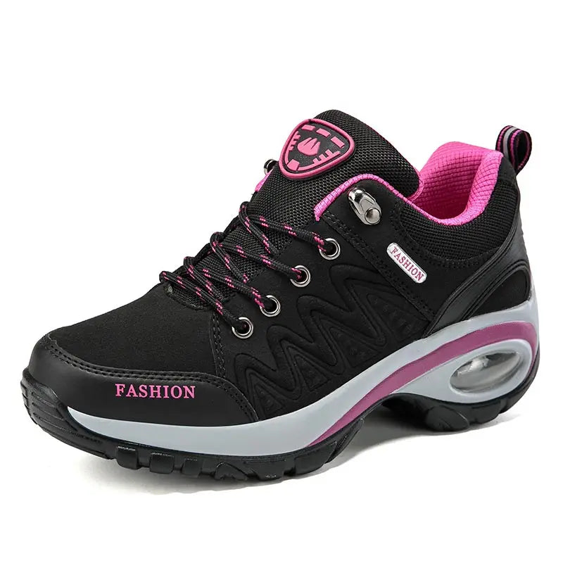 Women Sports Shoes Platform Sneakers Fashion Outdoor Hiking Non-Slip Casual Shoes Low Top Running Shoes Women Footwear