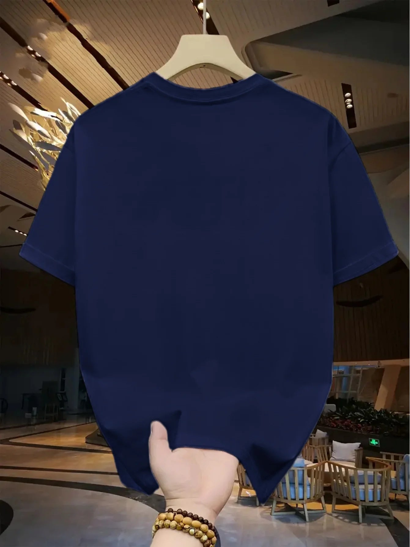 Summer men's 100% pure cotton casual sports loose cat pattern printed comfortable round neck short sleeved T-shirt top