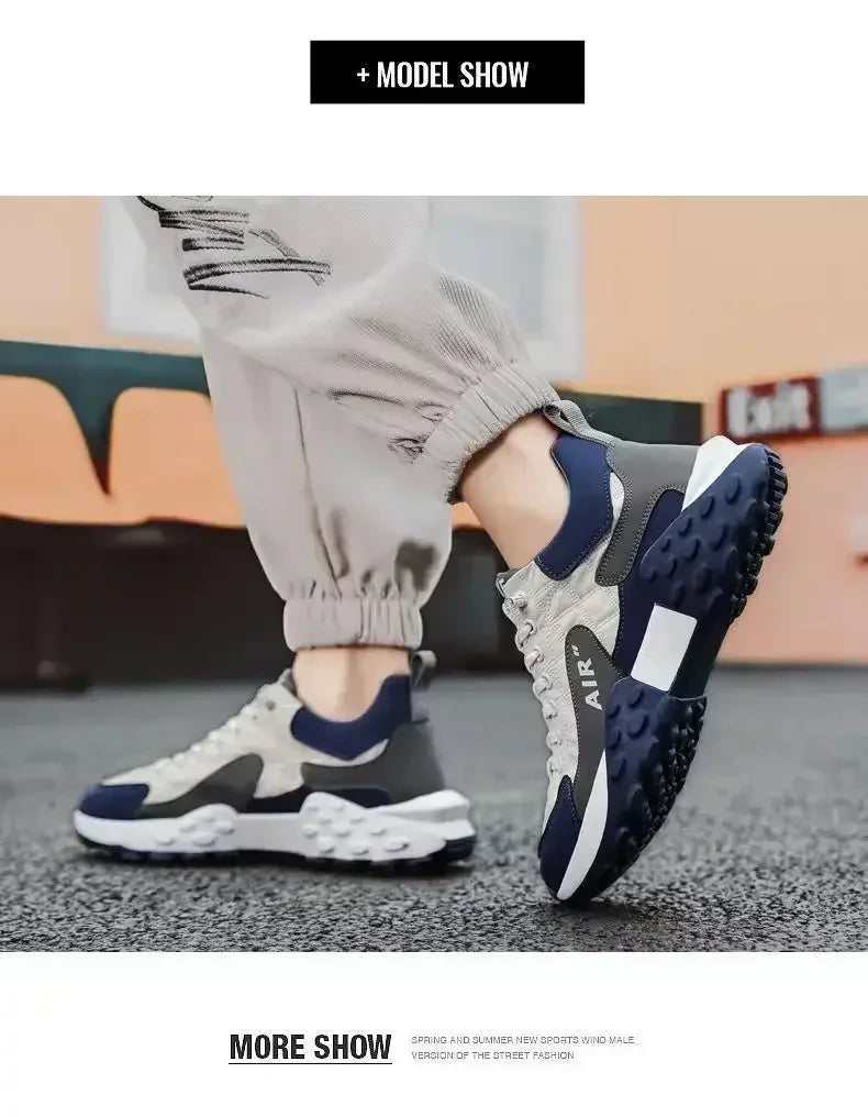 2025 New Men's Casual Shoes Men's Shoes Platform Men's Sneakers Plus Size 43 44 Popular Sapatos Masculine Shoes