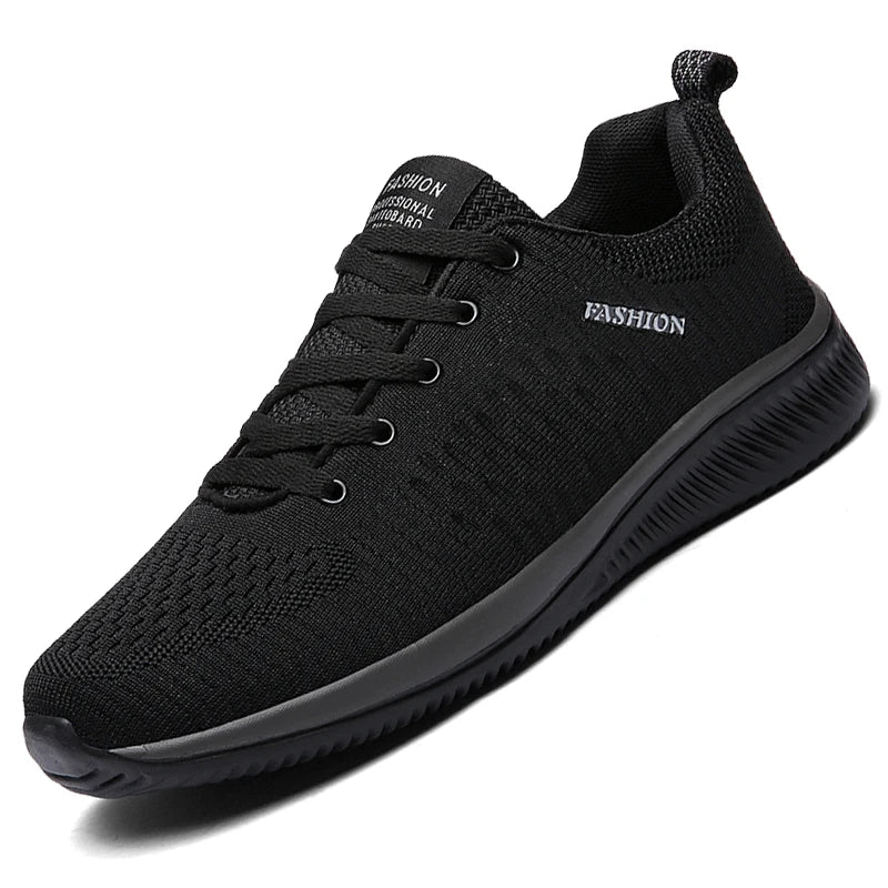 MAEDEF Athletic Shoes for Men Shoes Sneakers Black Casual Men Women Knit Sneakers Breathable Athletic Running Walking Gym Shoes