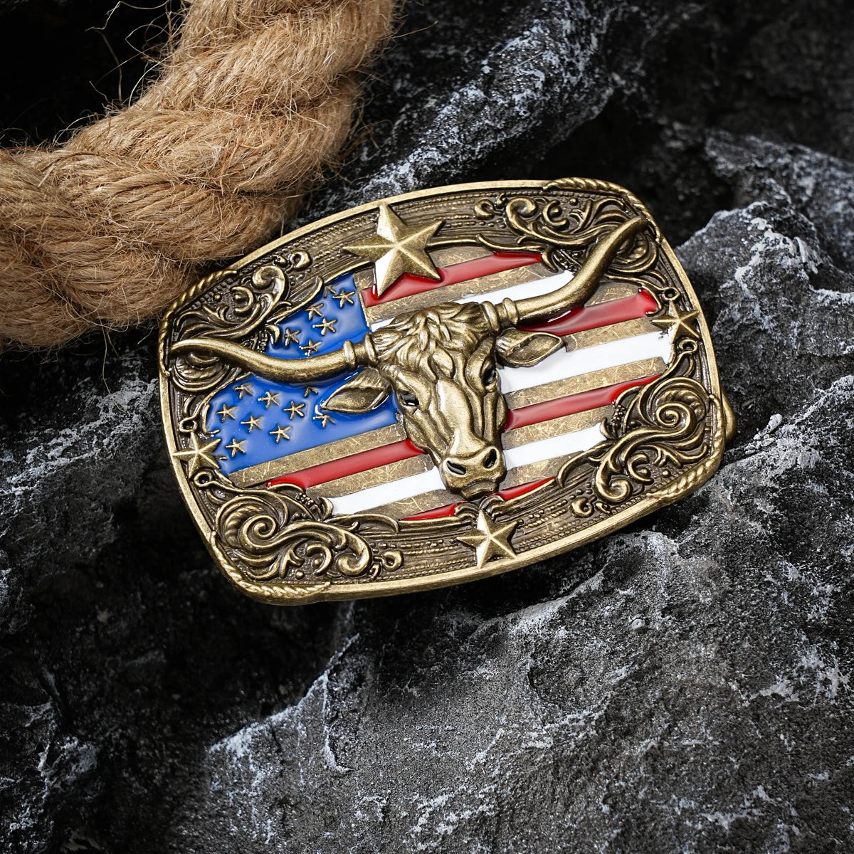 Western style plate buckle belt buckle the first belt buckle
