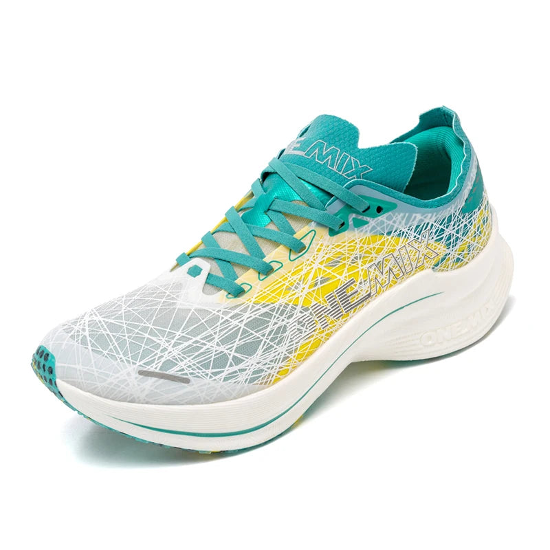 ONEMIX 2025 New Carbon Plate Marathon Running Shoe Pro Tests Stable Support For Shock-absorbing Ultralight Bounce Sneakers
