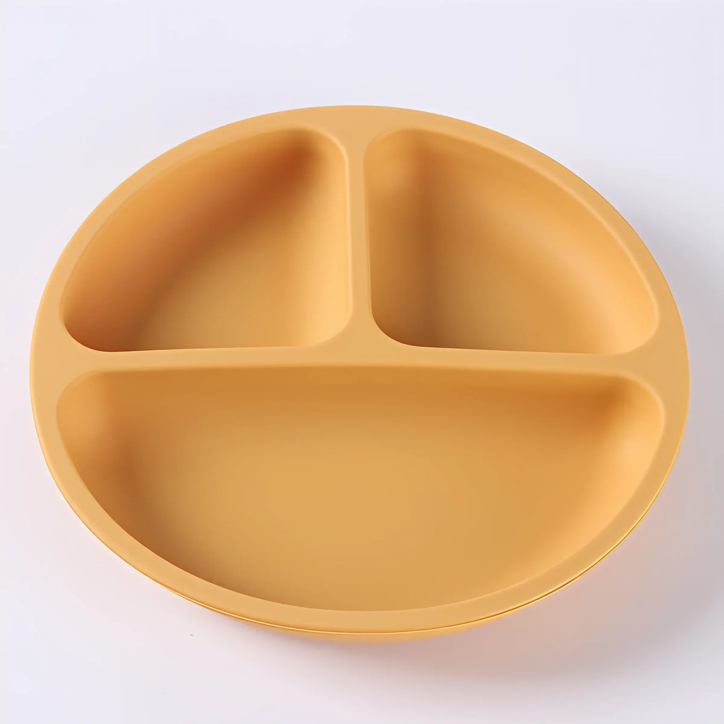 Silicone Tableware Children's Dinner Plate Divided Dinner Plate Auxiliary Training Tableware Set Snack Bowl