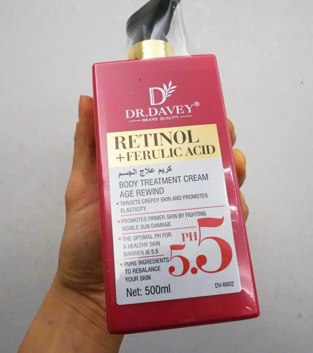 PH 5.5 Retinol Body Lotion Firming Moisturizer Wrinkle Cream Boosts Skin Firmness For Face, Body, Dry Skin Improves Elasticity