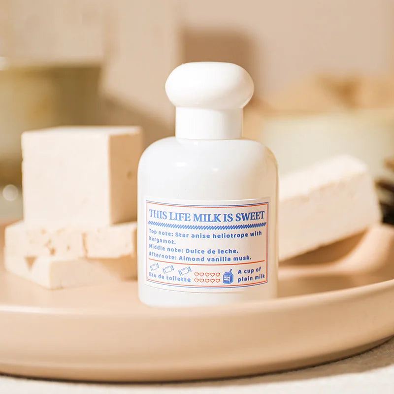 New Gourmet Musk Eau De Toilette Spray - Milk Gingerbread, Floral Bergamot Woody Scents, Tempting, Daily & Gift, Top Seller
