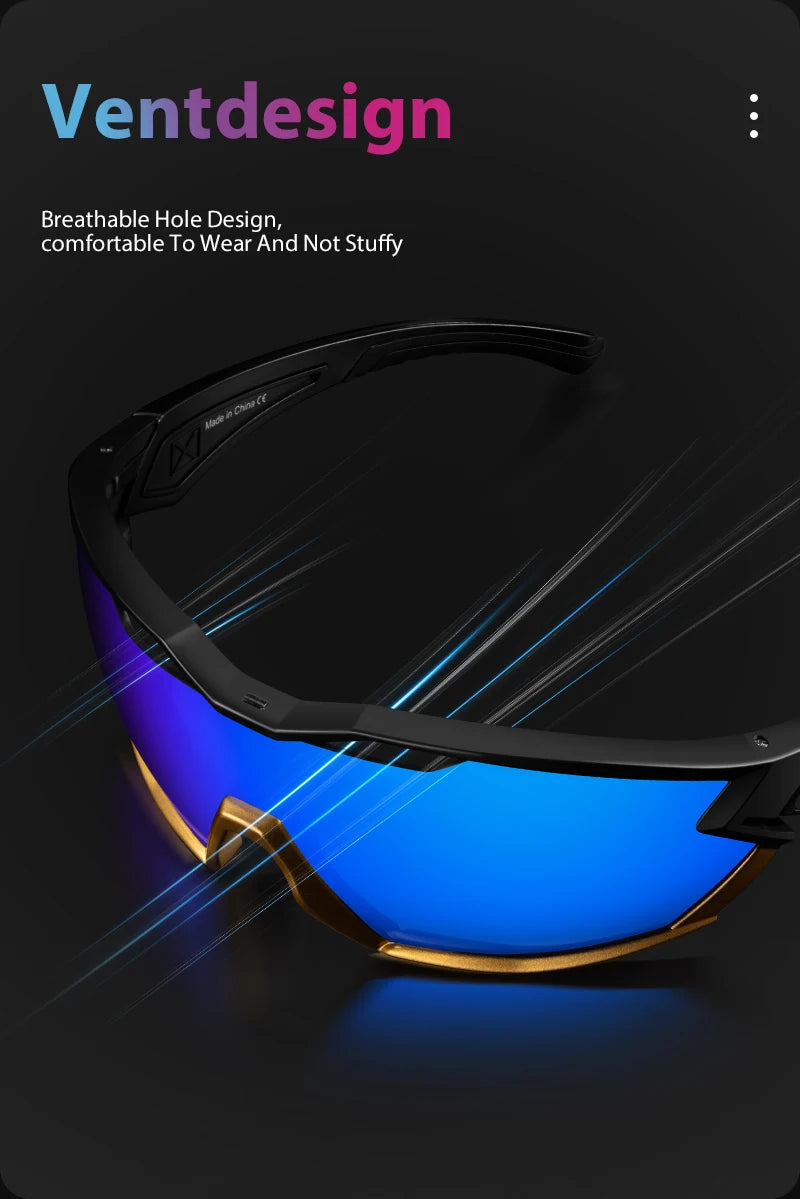 KAPVOE Hot Outdoor Cycling Sunglasses Men Women MTB Glasses Bike Cycling UV400 Goggles Bicycle Mountain Sports Hiking Eyewear