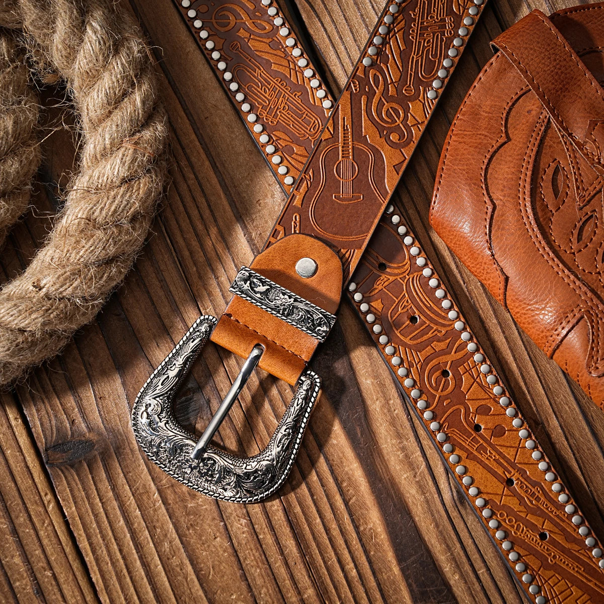 Casual, individual and retro belts, Western-style clothing accessories, metal buckles, PU belts, suitable for both men and women