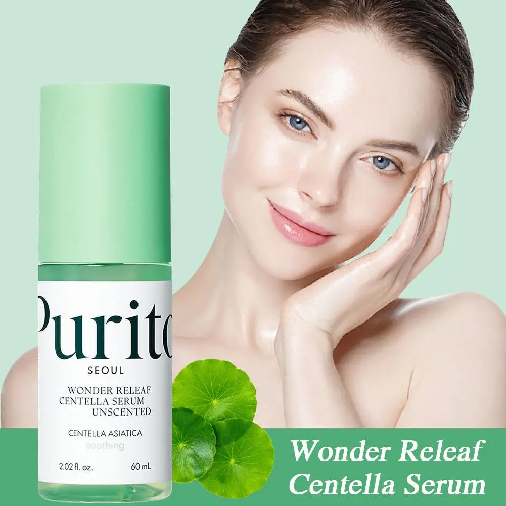Centella Asiatica Essence Suitable For All Skin Types, Ampoule, Soothing, Calming, Facial Essence 60ml 2fl.oz Skin Care