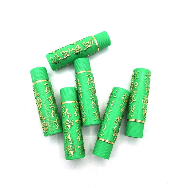 6PCS/Box Lipstick Dark Green Magic Lipgloss Lipstick Long Lasting Waterproof Butterfly Lip Tint Cosmetics Makeup Maquiagem