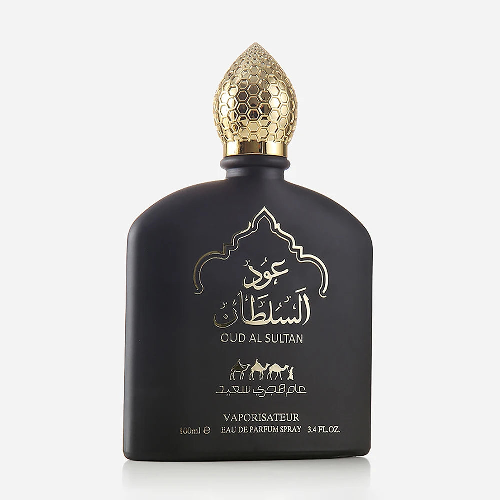 100 مل 3.4 أونصة سائلة عود السلطان عطر عربي للجنسين برائحة قوية فاكهية زهرية للنساء والرجال أو دو برفوم يدوم طويلاً