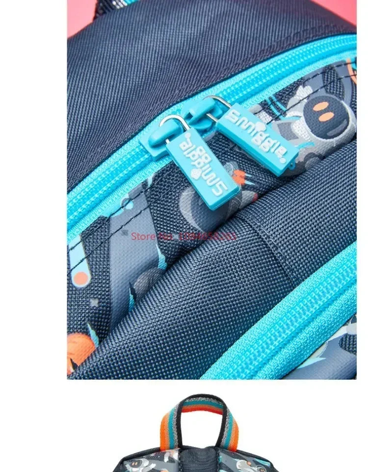 Genuine Australia Smiggle Backpack Rocket School Bag Cartoon Series Anime Backpack Student Gift Separate Purchases