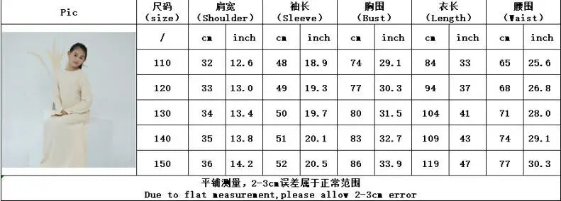 Muslim Kids Abaya Middle East Arab Children Long Sleeves Plain Color Dress Turkey Robe Islamic Girls Round Neck Clothing Modest
