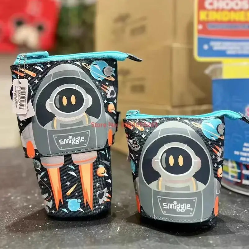 Genuine Australia Smiggle Backpack Rocket School Bag Cartoon Series Anime Backpack Student Gift Separate Purchases