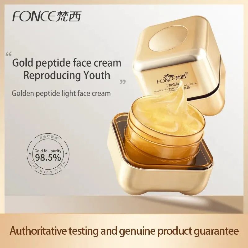 Gold Peptide Moisturizing Face Cream – 50g | GrabliWorld