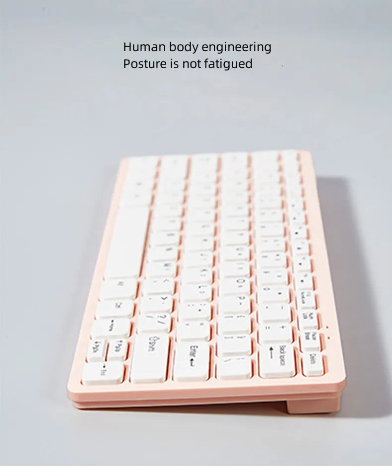 2.4G Wireless Keyboard and Mouse Protable Mini Keyboard Mouse Combo Set For Notebook Laptop Mac Desktop PC Computer Smart TV PS4