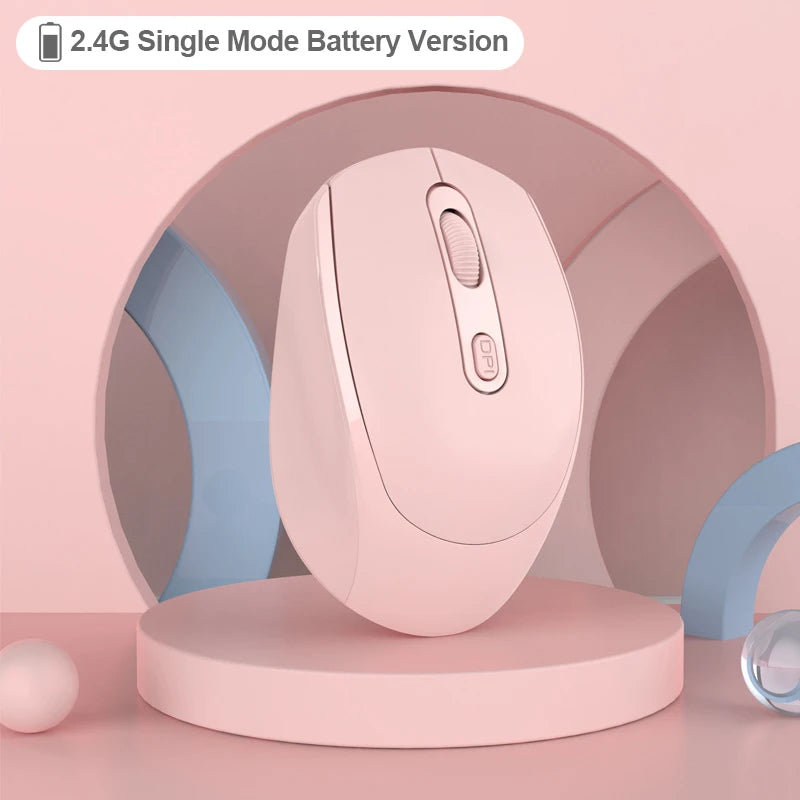Wireless Mouse, 2.4G Ergonomic Optical Mouse, Computer Mouse for Laptop, PC,Chromebook,Notebook,Battery Small Cordless Mice