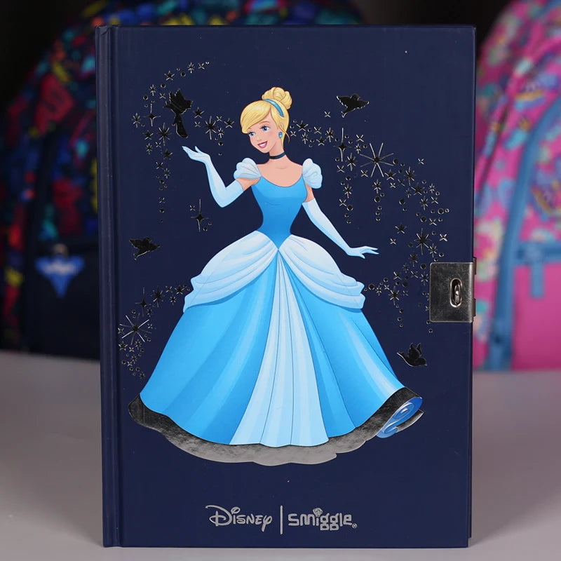 Genuine Australia Smiggle Backpack Deep Blue Cinderella Series School Bag Anime Backpack Student Gift Separate Purchases