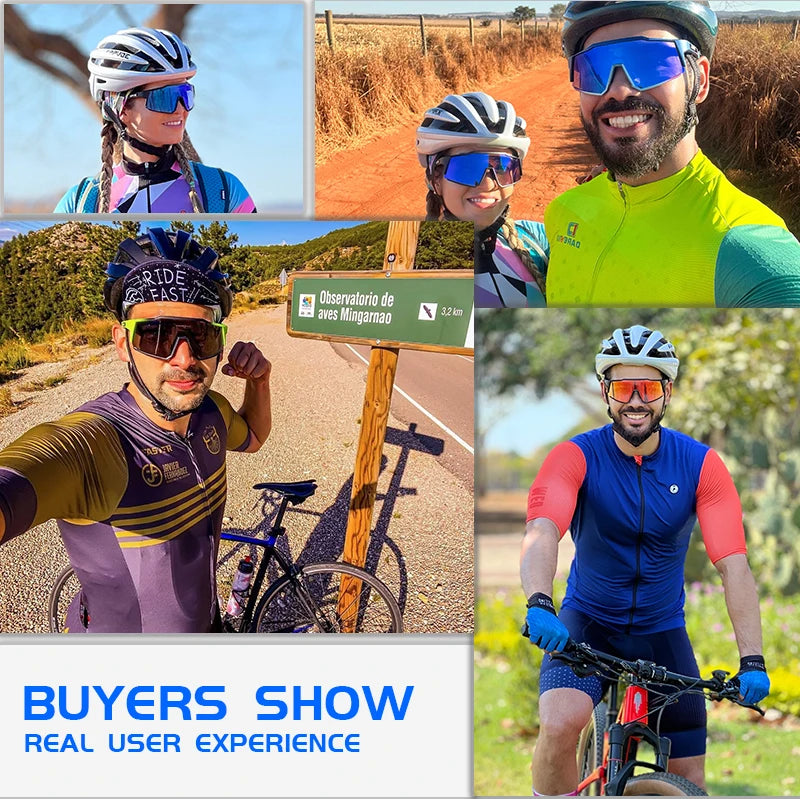 KAPVOE New Photochromic Cycling Glasses Men MTB Cycling Sunglasses Women Road Bicycle Glasses UV400 Outdoor Bicycle Sunglasses