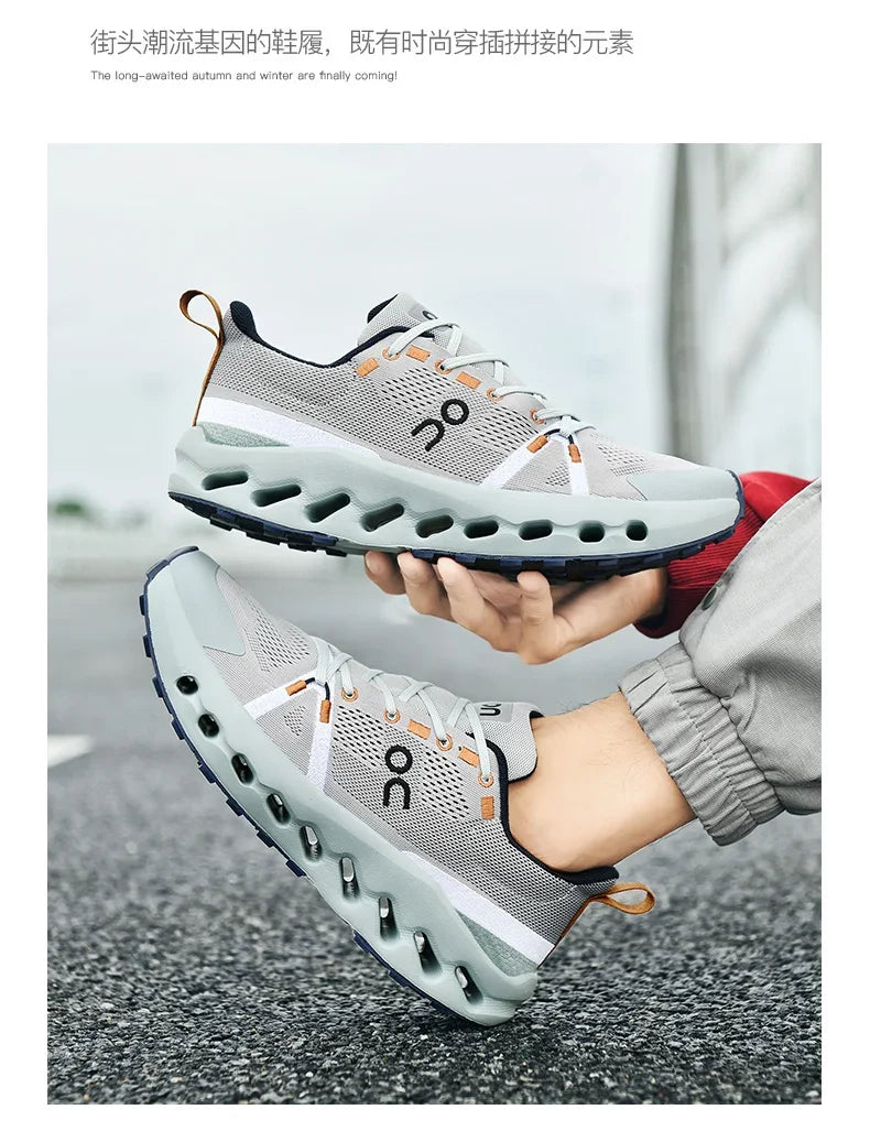 Trainers Tennis Sneakers Sneakersy Gym Athletic on Trend Casual Sport Cloud Marathon Jogging Comfortabl White Running Shoes Men