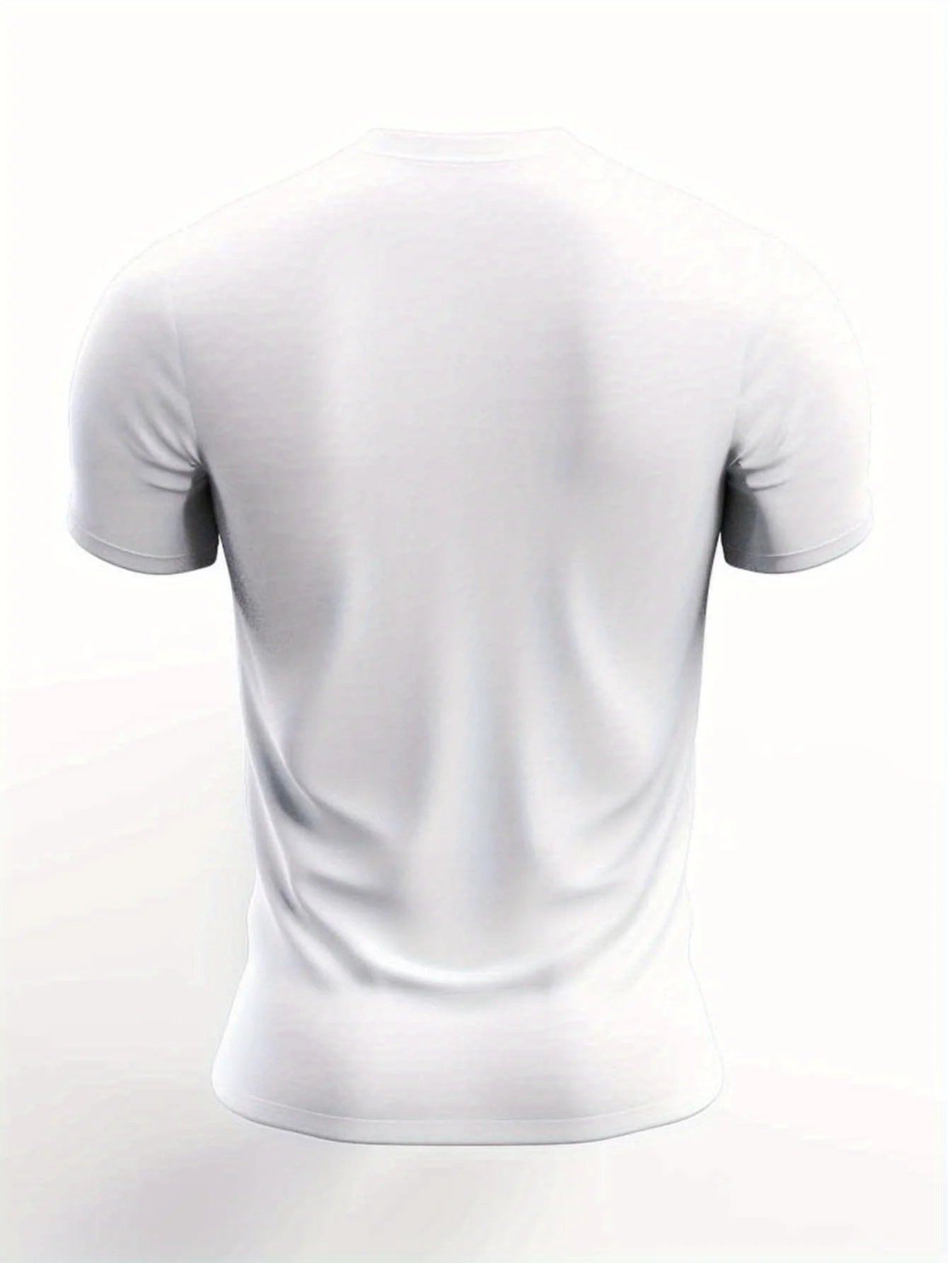 Men's summer 100 cotton ALPHA printed loose solid color multi-color optional sports round neck short sleeved T-shirt top