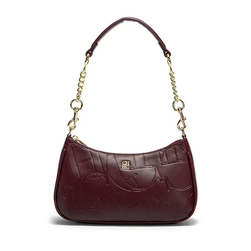 Women’s Classic PU Leather Tote Handbag – Retro Luxury Design