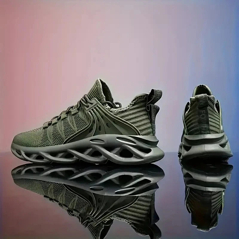 Men's Breathable Casual Sneakers Air Mesh Running Shoes Lightweight Summer Outdoor Sports Zapatillas for Male Large Size 39-48