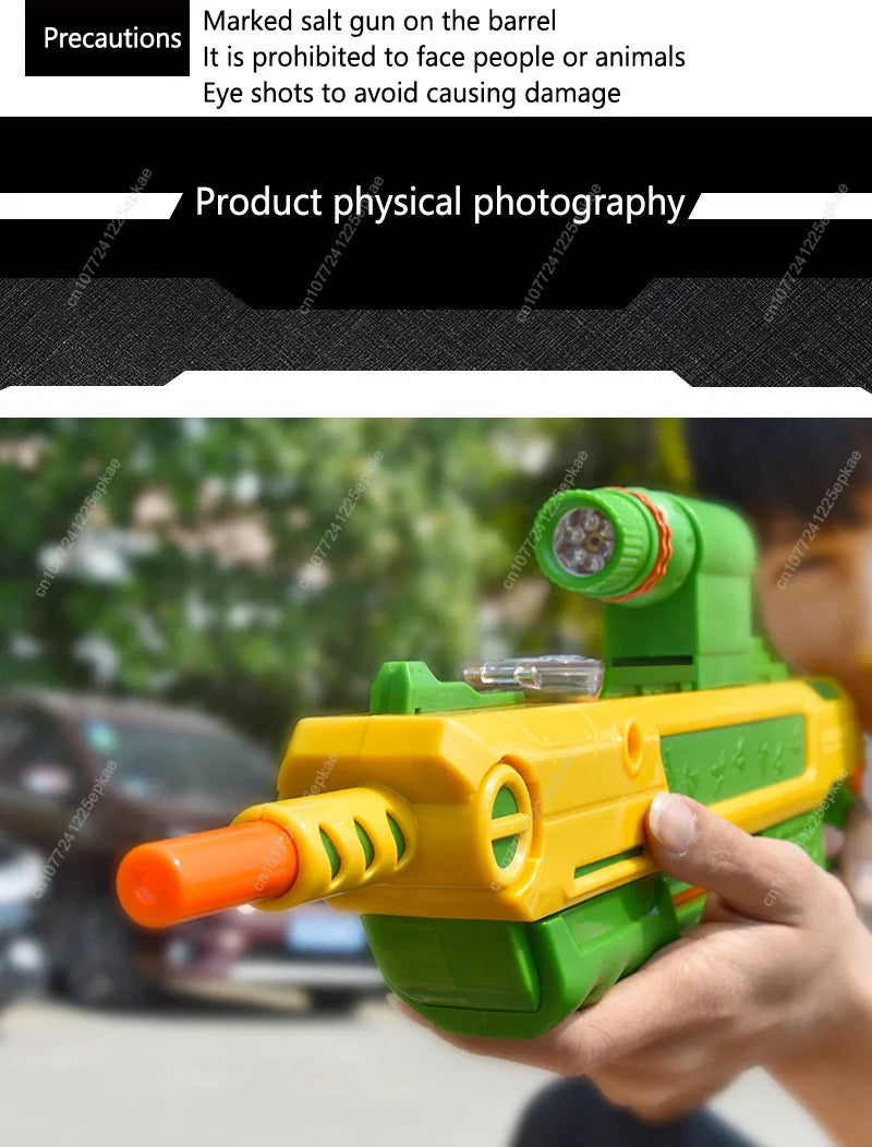 New 3.0 Laser Aiming Manual Salt Bullet Fly Gun Children's Toys Adult Toys Salt Bullet Mosquito Killer Gun