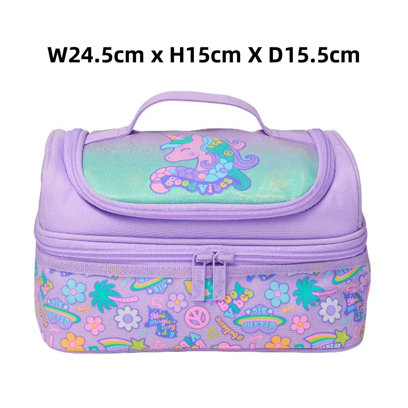 Genuine Australia Smiggle Backpack School Bag Cartoon Series Anime Backpack Student Gift Separate Purchases